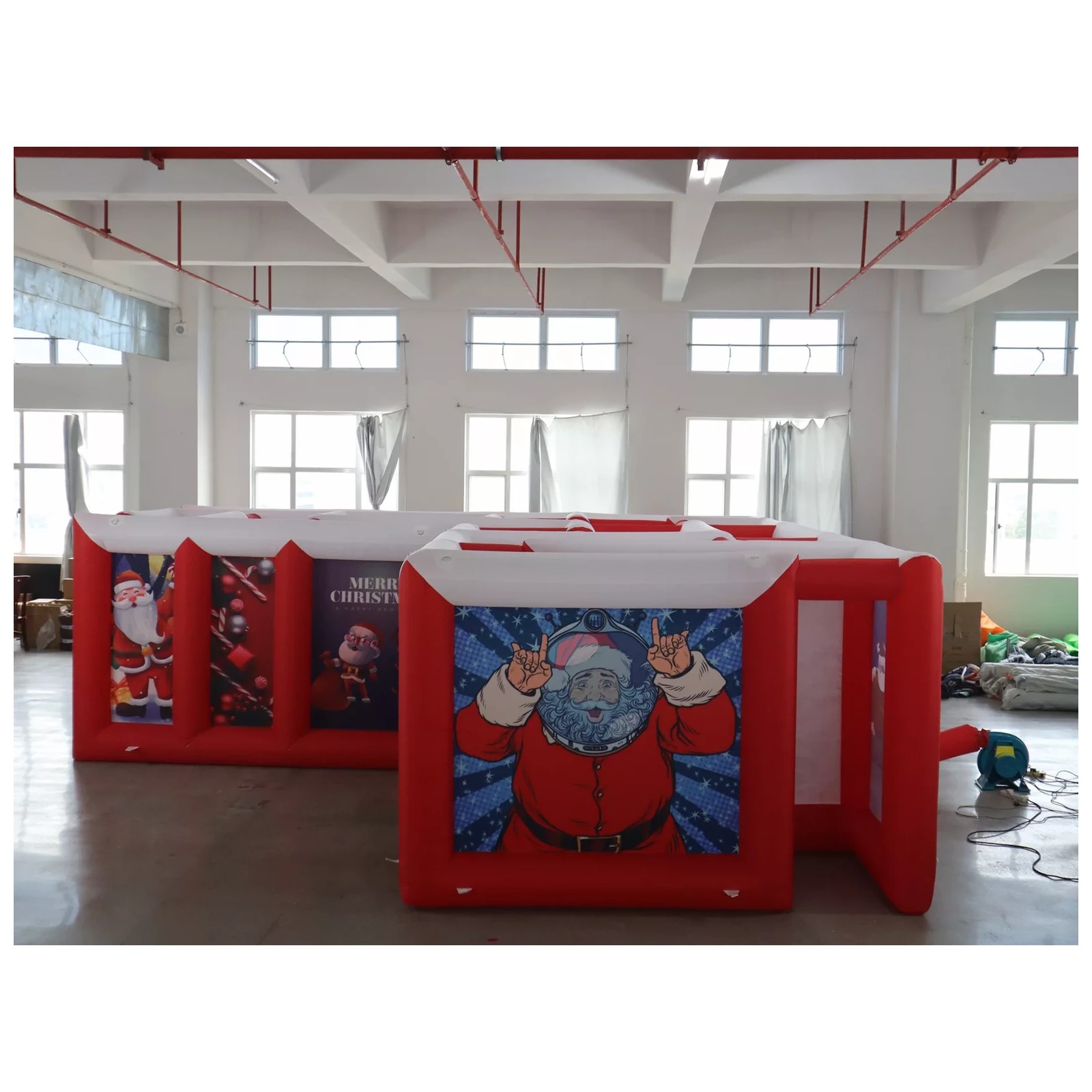 Large Red White Flat Roof Infl - огляд і ціна Party Games For Adults And Kids
